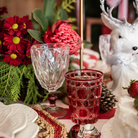 Ruby Octagon Seagrass Placemat (Set of 4) - LUXE AND BEAU