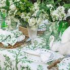 Buy Luxe Cushions & Linens - Sicily Lemon Vase Green - By Luxe & Beau Designs 