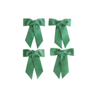 Sage Green Velvet Bows (set of 4) - LUXE AND BEAU