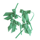Sage Green Velvet Bows (set of 4) - LUXE AND BEAU