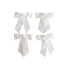 Cream Velvet Bows (Set of 4) - LUXE AND BEAU