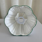 Buy Luxe Cushions & Linens - Green Velvet Scallop Trim Shade & Gold Base  - USB Table Lamp - By Luxe & Beau Designs 