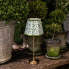 Buy Luxe Cushions & Linens - Ivy Scallop Shade & Gold Base - USB Table Lamp - By Luxe & Beau Designs 