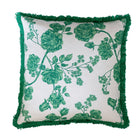 Green Camille Cushion 50x50cm - LUXE AND BEAU