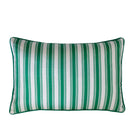 Green Stripe Cushion 40x60cm - LUXE AND BEAU