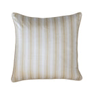 Beige Stripe Cushion 50x50cm - LUXE AND BEAU