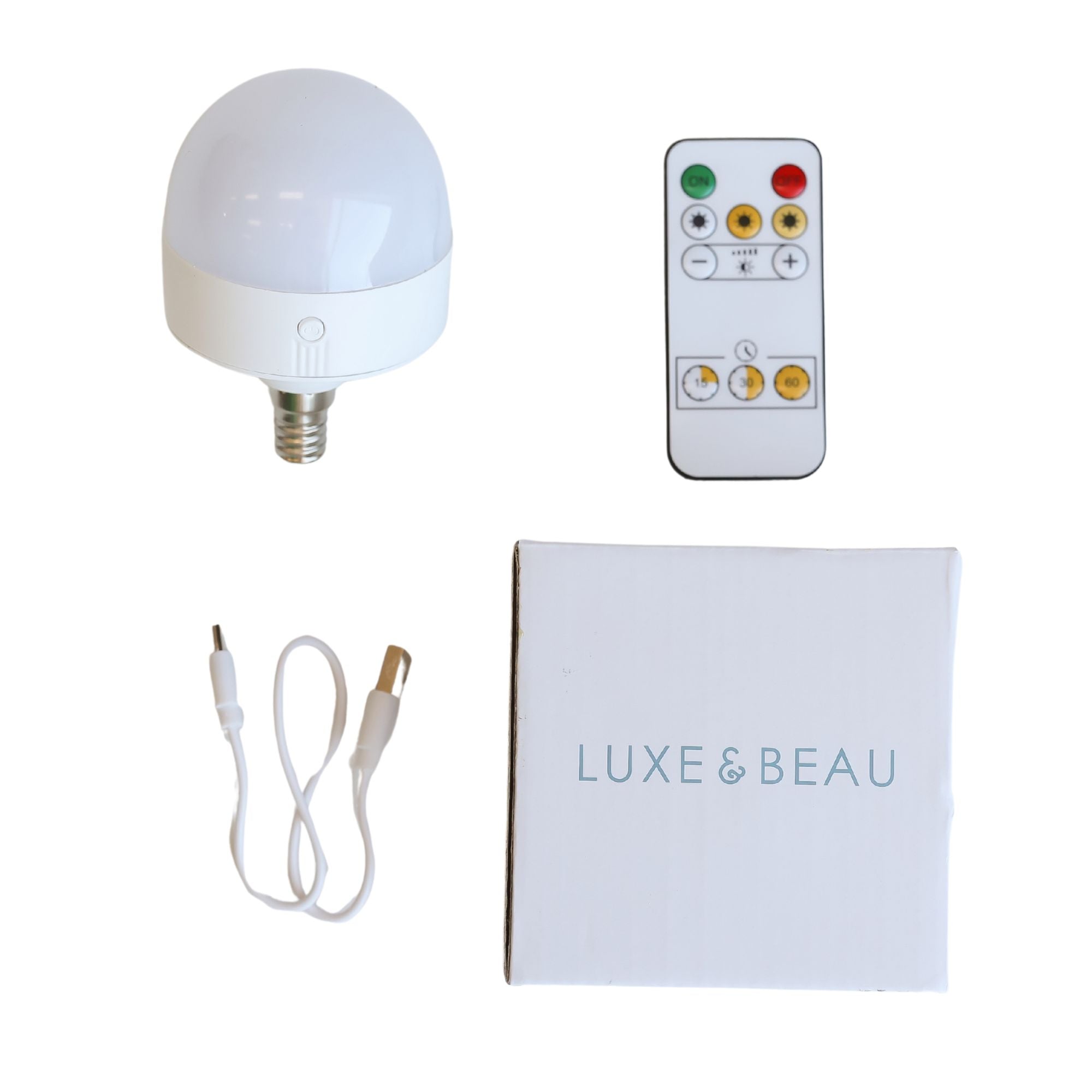 Rechargeable Light Bulb - LUXE AND BEAU