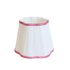 Hot Pink Scallop Lamp Shade - LUXE AND BEAU