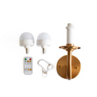 Audrey Rechargeable Wall Sconce Gold - LUXE AND BEAU