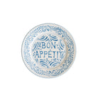 Buy Luxe Cushions & Linens - Blue Bon Appetit Starter Plate - By Luxe & Beau Designs 