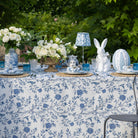 Blue Ikat Small Scallop Lamp Shade - LUXE AND BEAU