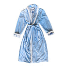 Versailles Reversible Velvet Robe Blue - LUXE AND BEAU