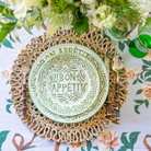 Daisy Seagrass Placemat (Set of 4) - LUXE AND BEAU