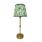 Ivy Scallop Shade & Gold Base - USB Table Lamp - LUXE AND BEAU