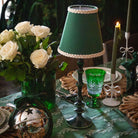 Emerald Green Cut Glass Goblet (Set of 4) - LUXE AND BEAU