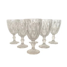 Buy Luxe Cushions & Linens - Wine Glasses (Set of 6) - By Luxe & Beau Designs 