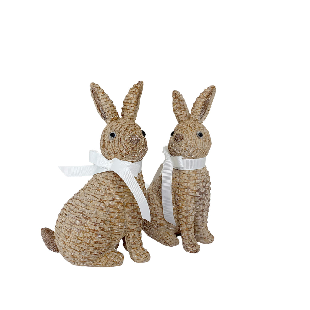 Buy Luxe Cushions & Linens - Wicker Bunnies (Pair) - By Luxe & Beau Designs 