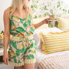 Buy Luxe Cushions & Linens - Lemon Camisole Set - By Luxe & Beau Designs 