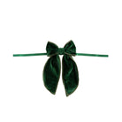 Small Green Velvet Bow (Set of 4) - LUXE AND BEAU