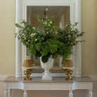 Audrey Camel and Cream Lamp Shade & Beau Base - Table Lamp - LUXE AND BEAU