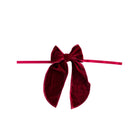 Small Rouge Velvet Bow (Set of 4) - LUXE AND BEAU