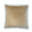 Buy Luxe Cushions & Linens - Caramel Velvet with Fringe - By Luxe & Beau Designs 