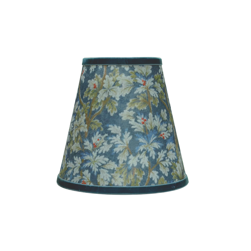 Navy Tapestry Lamp Shade