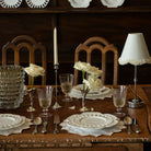 Ivory Scallop Ruffle Lamp Shade - LUXE AND BEAU