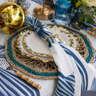 Ocean Blue Bow Napkins (Set of 4) - LUXE AND BEAU