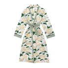 Cream Hydrangea Robe - LUXE AND BEAU