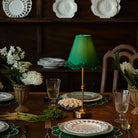 Emerald Scallop Ruffle Lamp Shade - LUXE AND BEAU