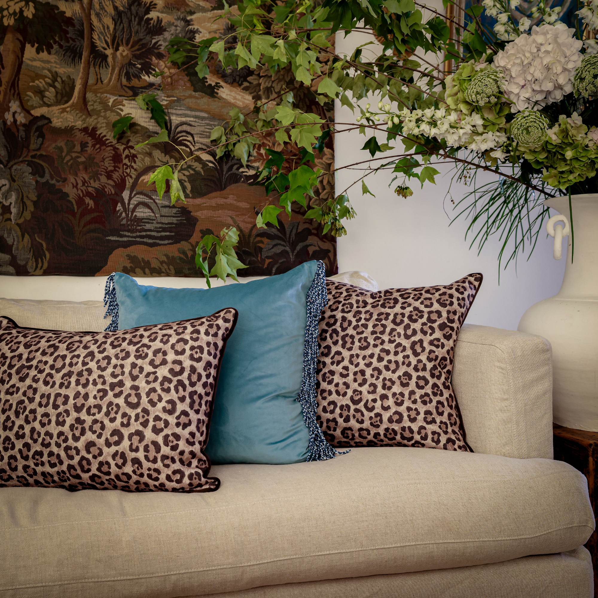 Classic Leopard Cushion Cover 40x60cm - LUXE AND BEAU