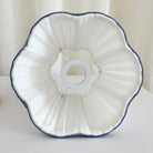 Buy Luxe Cushions & Linens - Blue Scallop Shade USB Table Lamp - By Luxe & Beau Designs 