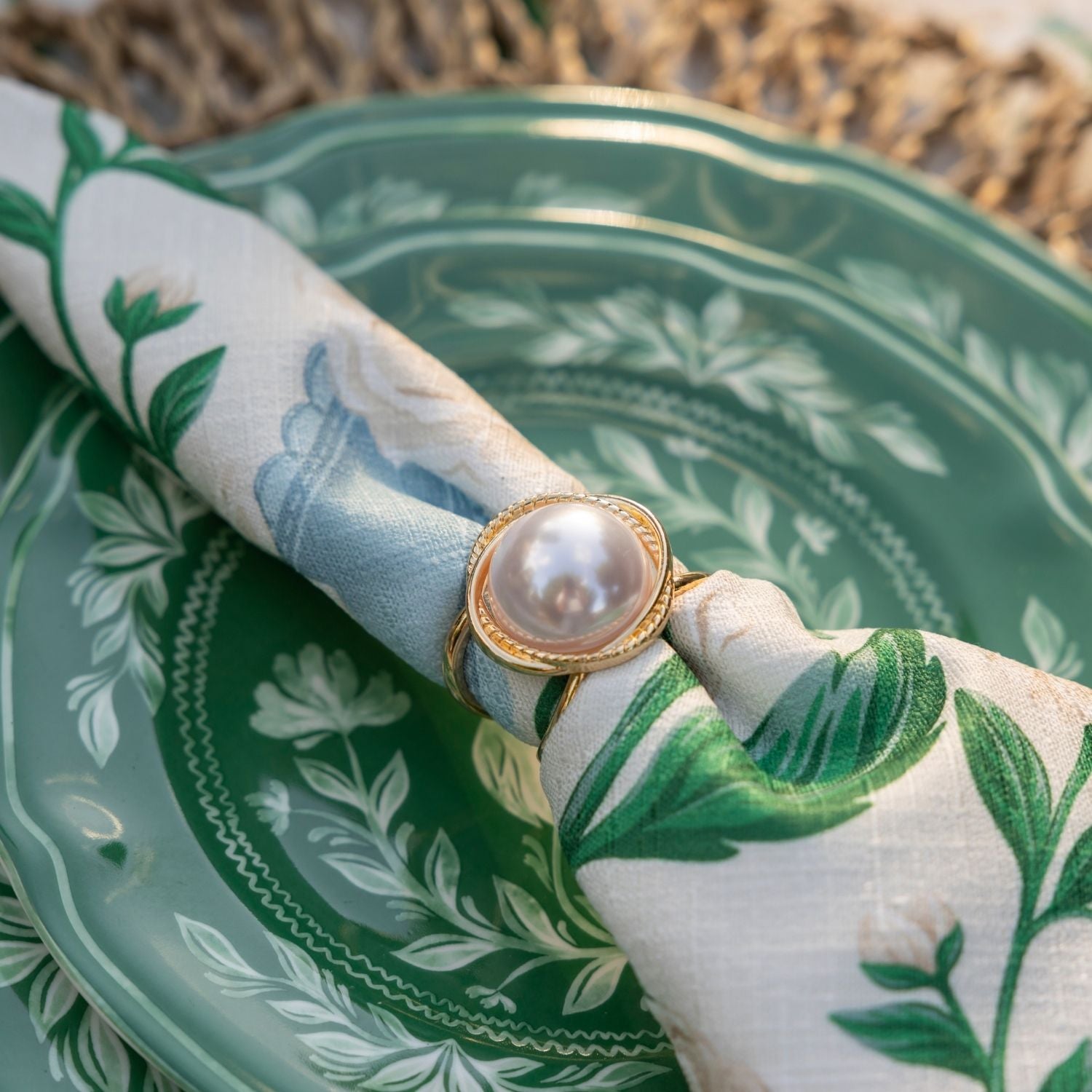 Coco Napkin Ring (Set of 4) - LUXE AND BEAU