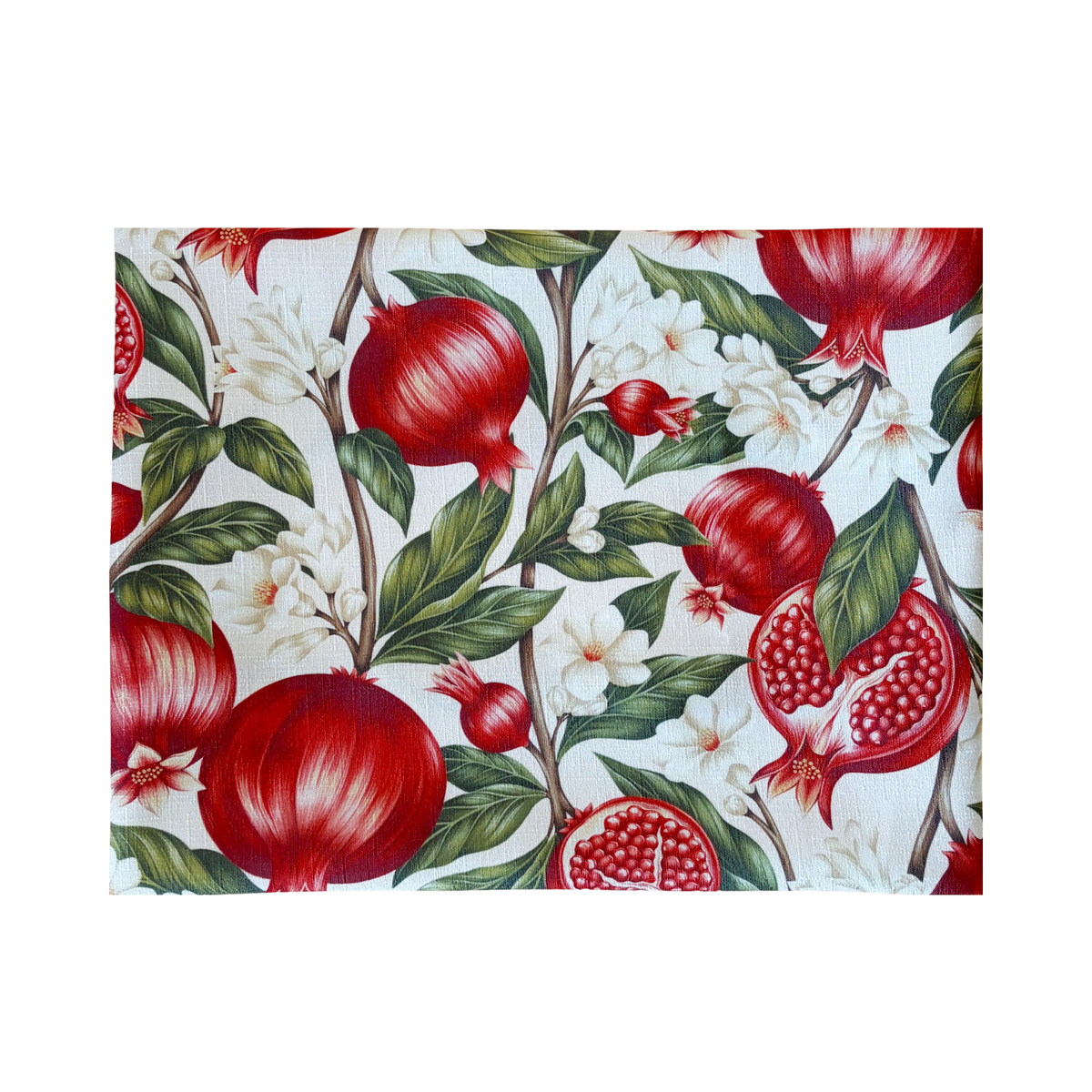 Pomegranate table cloth fabric