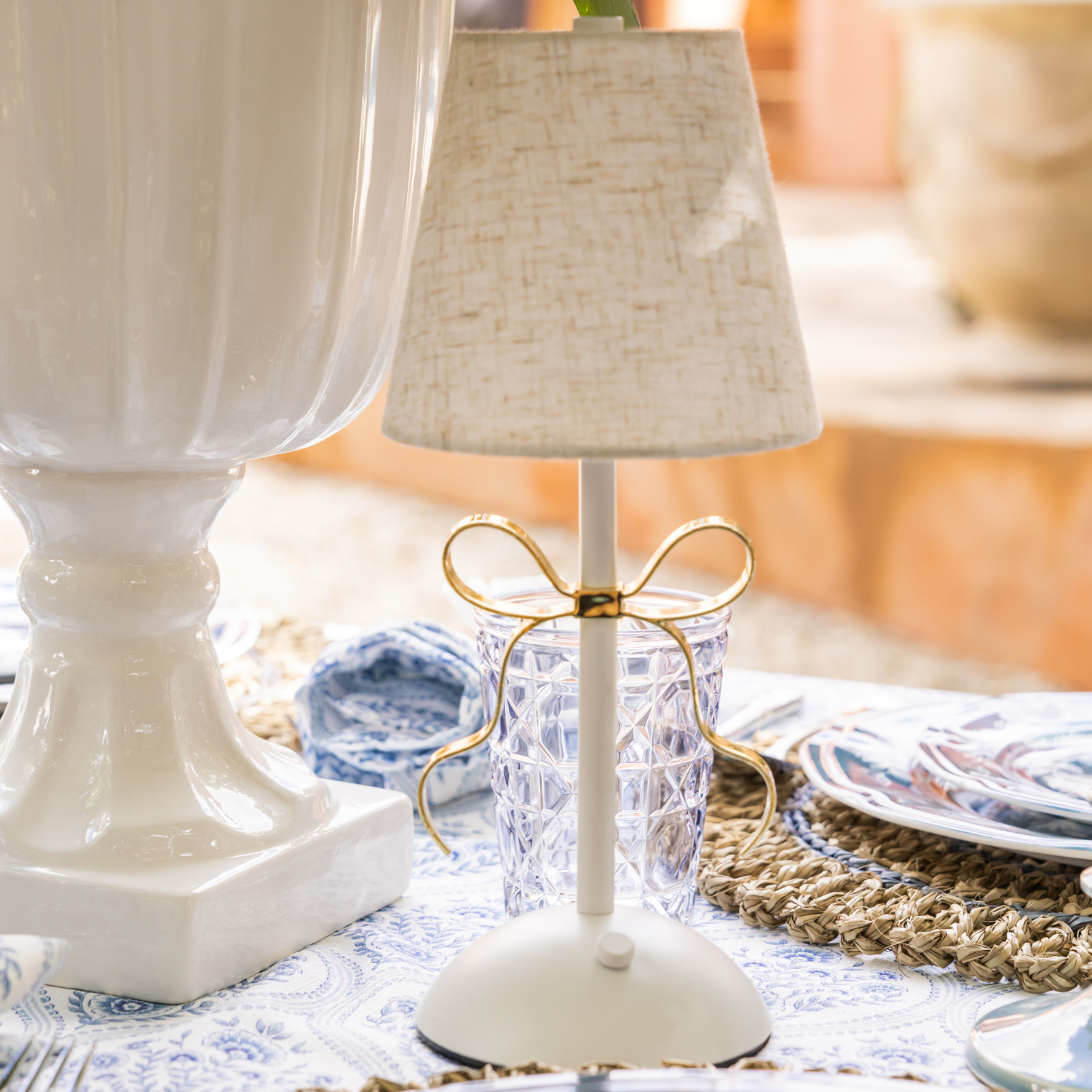 Margot Bow Lamp - LUXE AND BEAU