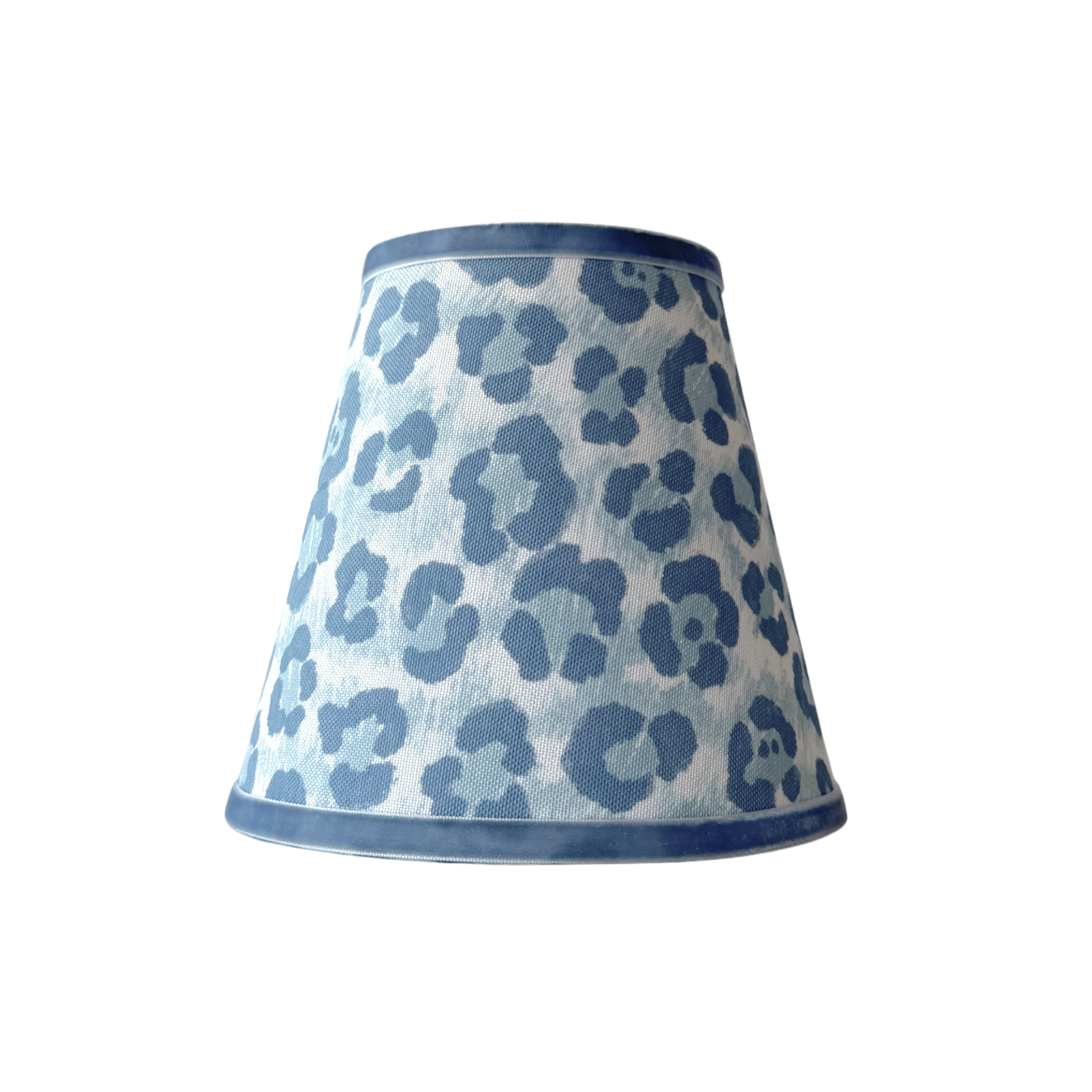 Blue Leopard Lamp Shade - LUXE AND BEAU