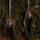 Large Mocha Velvet Bow - LUXE AND BEAU