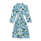 Blue Hydrangea Robe - LUXE AND BEAU