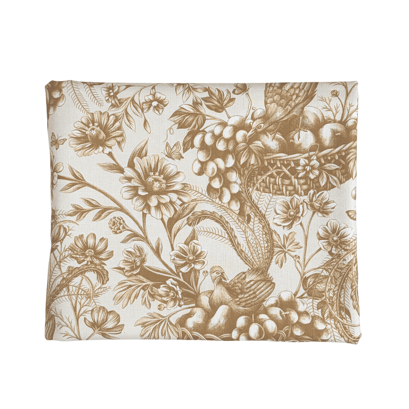Gold Toile Table Cloth