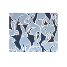 Bunnies at Brunch Blue Table Cloth - LUXE AND BEAU