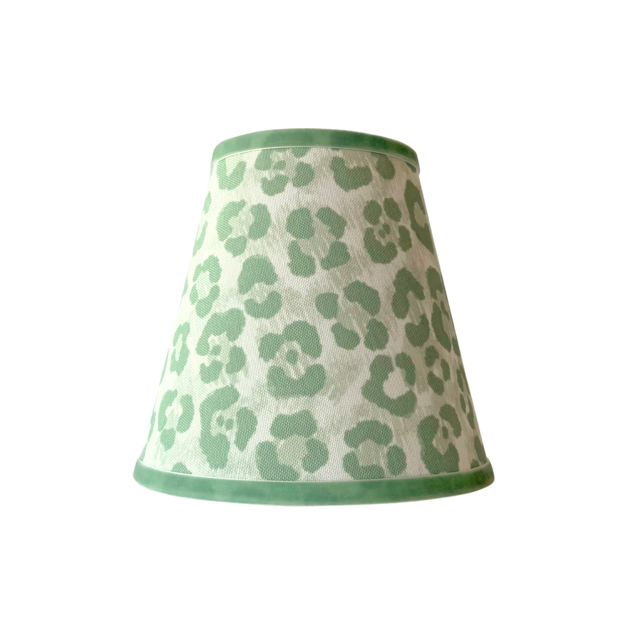 Pistachio Leopard Lamp Shade - LUXE AND BEAU