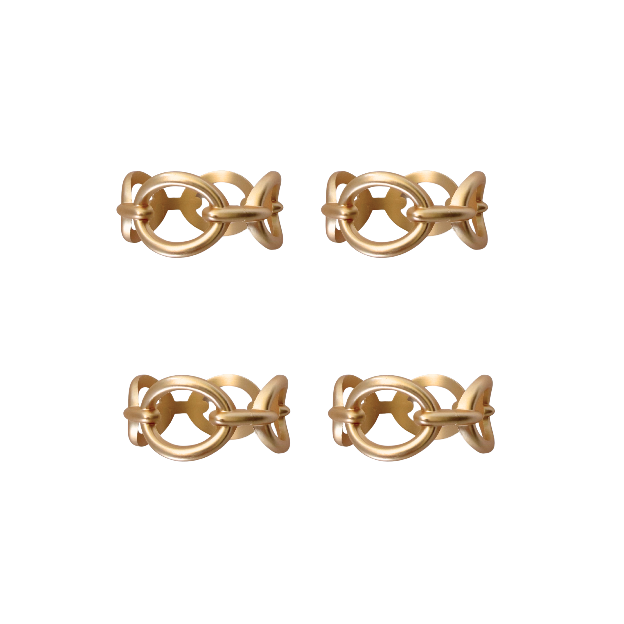 Grace Napkin Ring (Set of 4) - LUXE AND BEAU