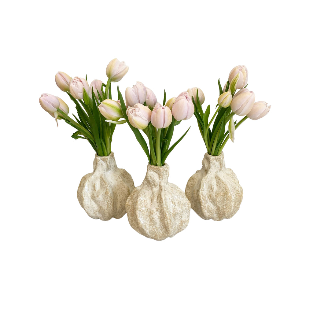 Buy Luxe Cushions & Linens - Rustic Bud Vase (Set of 3) - By Luxe & Beau Designs 