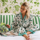 White Hydrangea Pyjamas - LUXE AND BEAU
