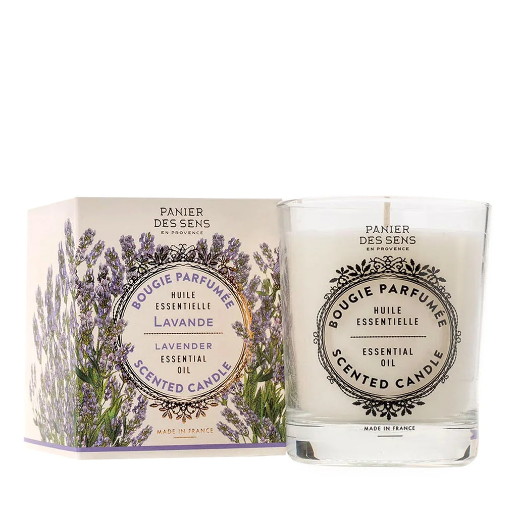 Buy Luxe Cushions & Linens - Panier des Sens Lavender Candle - By Luxe & Beau Designs 