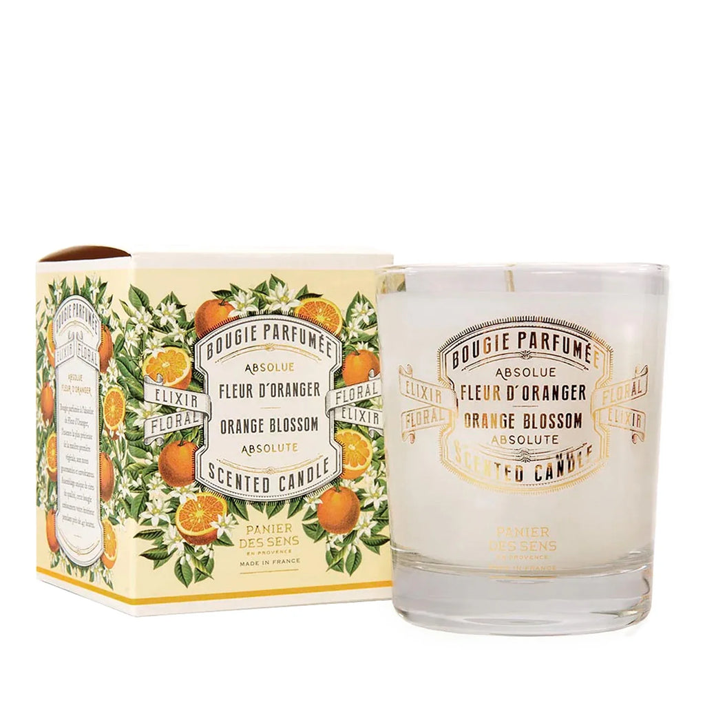Buy Luxe Cushions & Linens - Panier des Sens Orange Blossom Candle - By Luxe & Beau Designs 