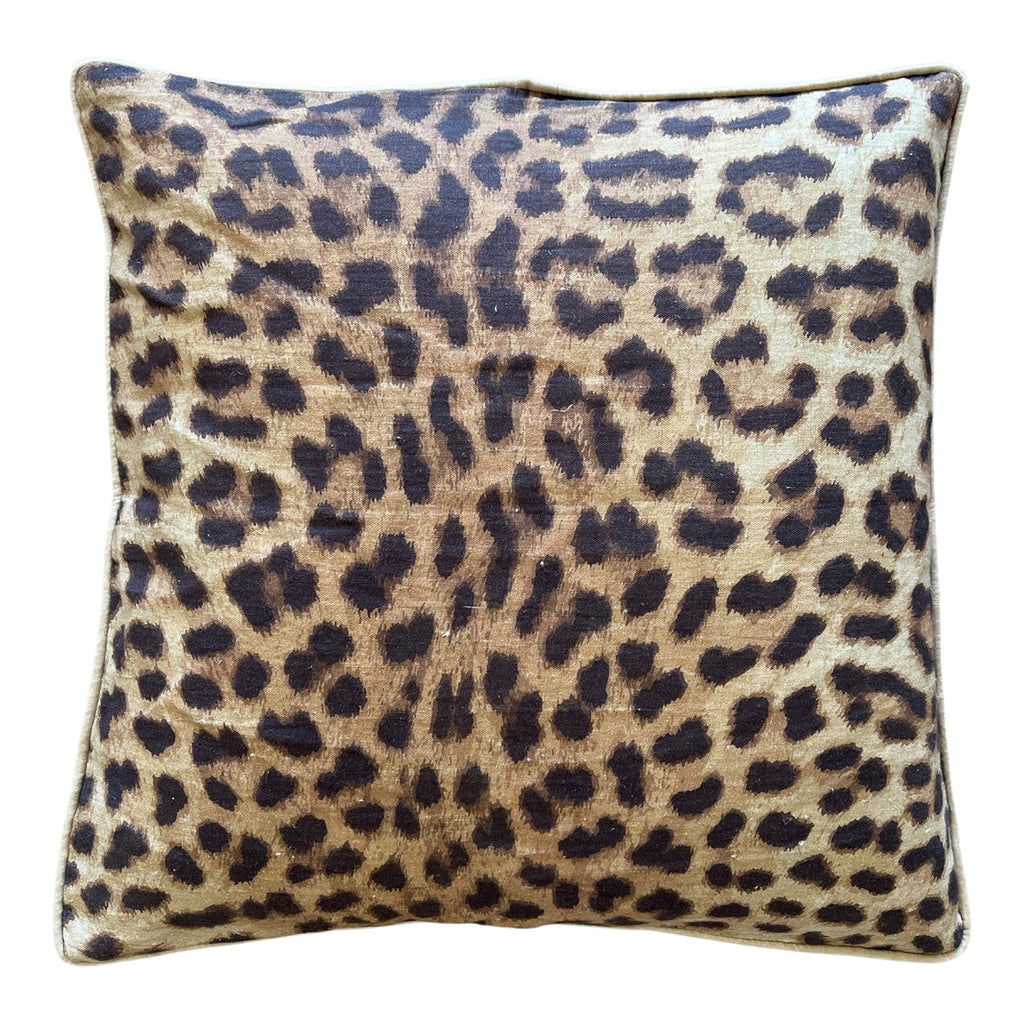 Buy Luxe Cushions & Linens - Signature Leopard Cushion Cover - Pre Order - By Luxe & Beau Designs 